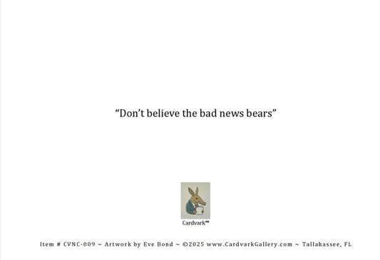 Don’t believe the Bad News Bears